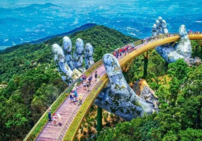 Visit Golden Bridge: Vietnam’s iconic bridge in the clouds