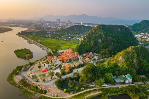 Monkey Mountain – Marble Mountains – Coconut Jungle – Hoi An Town – Boat ride Full-Day
